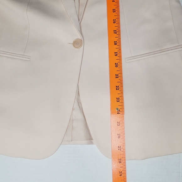 Stella McCartney Lana Wool Jacket Women's Pink Cady Blazer Size 10 Quiet Luxury - Picture 8 of 13